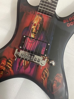 Impression personnalisée B.C. Rich Solid Printed Pattern Hydrographics Transfer Printing Guitare électrique rare fournisseur