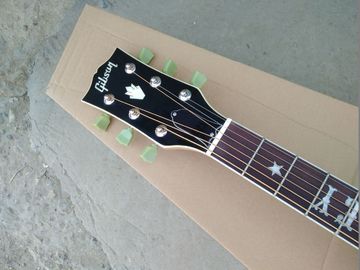 Guitare acoustique G200 personnalisée en érable flamme Elvis Presley fournisseur