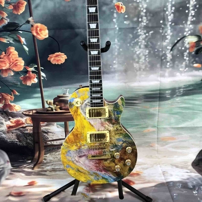 Guitare électrique peinte à la main avec le pick-up 2H fournisseur
