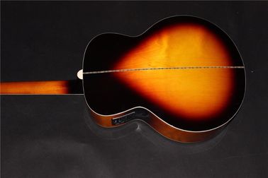 Guitare gauche jumbo promotion de guitare en gros guitare électrique guitare acoustique sunburst gauche guitare acoustique fournisseur