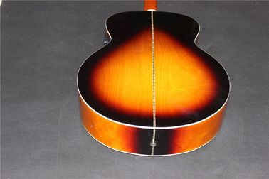 Guitare gauche jumbo promotion de guitare en gros guitare électrique guitare acoustique sunburst gauche guitare acoustique fournisseur