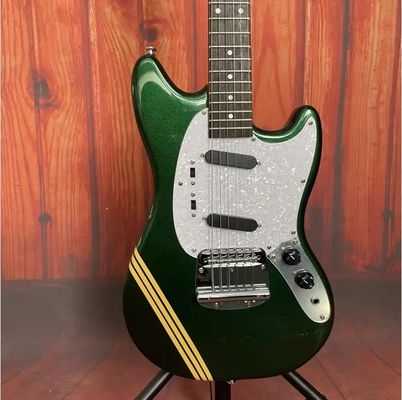 Guitare électrique métallique vert S-S Pickups Chrome Hardware fournisseur