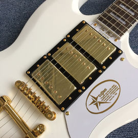 Nouvelle guitare électrique SG, 3 détecteurs, système Tremolo, Guitare électrique blanche fournisseur
