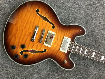 2018 Nouveau ES-339 petite guitare électrique de jazz es 339 corps semi jaune dans Sunburst ES339 fournisseur