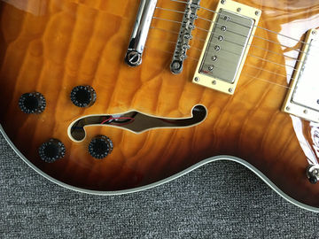 2018 Nouveau ES-339 petite guitare électrique de jazz es 339 corps semi jaune dans Sunburst ES339 fournisseur