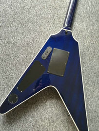 Boutique personnalisée Blueburst Flying V Guitare électrique Flying V Guitare Chine Guitare OEM fournisseur