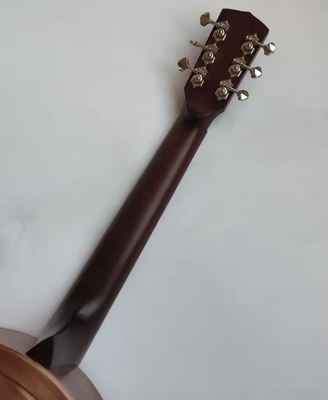 Guitare à résonance, guitare résophonique, guitare duolienne à corps en laiton métallique fournisseur