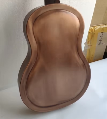 Guitare à résonance, guitare résophonique, guitare duolienne à corps en laiton métallique fournisseur