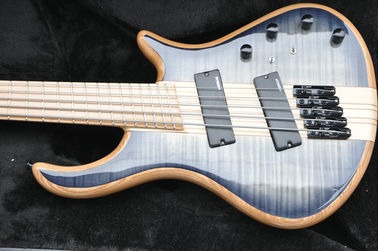 5 cordes de guitare basse personnalisée à frettes ventilées fournisseur