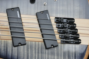 5 cordes de guitare basse personnalisée à frettes ventilées fournisseur