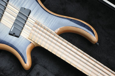 5 cordes de guitare basse personnalisée à frettes ventilées fournisseur