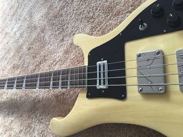 RIC BASS GUITAR 4003 Couleur naturelle dans le cou incrustation de requin en bois de rose avec des ponts personnalisés fournisseur
