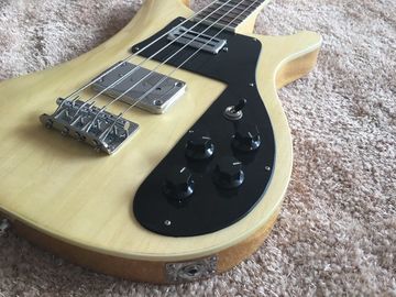RIC BASS GUITAR 4003 Couleur naturelle dans le cou incrustation de requin en bois de rose avec des ponts personnalisés fournisseur