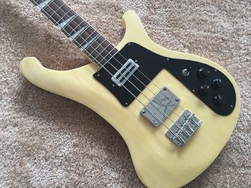 RIC BASS GUITAR 4003 Couleur naturelle dans le cou incrustation de requin en bois de rose avec des ponts personnalisés fournisseur