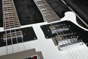 Double cou 4 cordes 4003 basse guitare et 12 cordes guitare électrique couleur peut guitare personnalisée grand R pont fournisseur