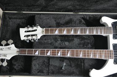 Double cou 4 cordes 4003 basse guitare et 12 cordes guitare électrique couleur peut guitare personnalisée grand R pont fournisseur