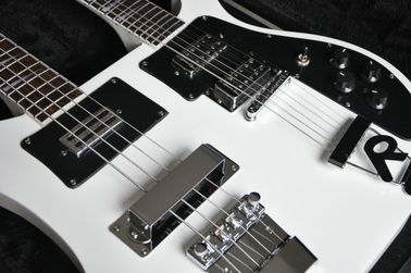 Double cou 4 cordes 4003 basse guitare et 12 cordes guitare électrique couleur peut guitare personnalisée grand R pont fournisseur