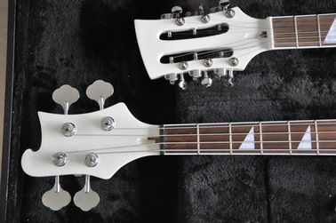 Double cou 4 cordes 4003 basse guitare et 12 cordes guitare électrique couleur peut guitare personnalisée grand R pont fournisseur