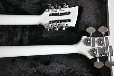 Double cou 4 cordes 4003 basse guitare et 12 cordes guitare électrique couleur peut guitare personnalisée grand R pont fournisseur