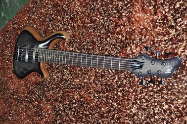Guitare basse électrique à 6 cordes Mayones cou à travers le corps Alder avec l'érable enflammé fournisseur