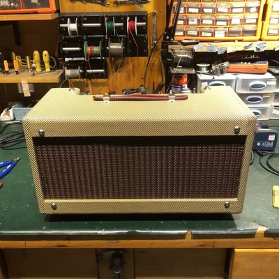 2025 Tweedle Dee Deluxe 5E3 Classic Dumble Style Mods Tête de tweed, main propre avec panneau oculaire, 6V6GT * 2, 12AX7 * 2, 5Y3GT * 1, grand amplificateur, accepter l'amplificateur OEM fournisseur