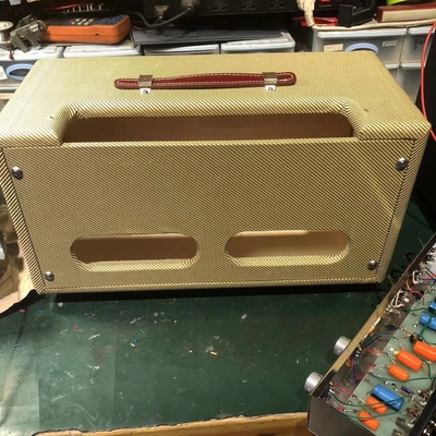 2025 Tweedle Dee Deluxe 5E3 Classic Dumble Style Mods Tête de tweed, main propre avec panneau oculaire, 6V6GT * 2, 12AX7 * 2, 5Y3GT * 1, grand amplificateur, accepter l'amplificateur OEM fournisseur