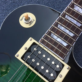 Une guitare électrique de haute qualité sur disque, une guitare Quilte Maple, un clavier Rosewood. fournisseur