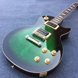 Une guitare électrique de haute qualité sur disque, une guitare Quilte Maple, un clavier Rosewood. fournisseur