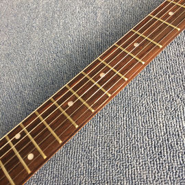 Guitare électrique personnalisée de haute qualité en V, clavier en bois de rose, matériel Chrome fournisseur
