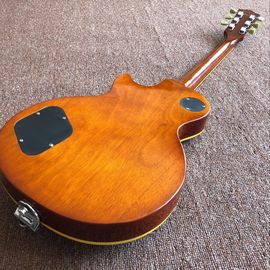 Boutique personnalisée, Tiger Flame 1959 R9 LP bleu standard de jazz personnalisé Guitare électrique, guitare artisanale, guitare à clavier rosewood fournisseur