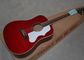 Red Chibson H-Bird guitare acoustique GB H-Bird guitare acoustique électrique guitare chinoise sur mesure fournisseur