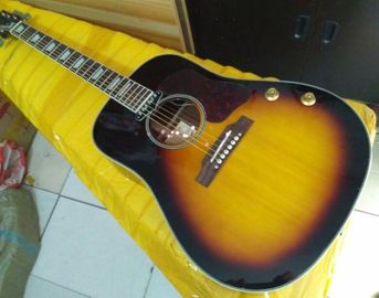 3 tons Chibson G160E Guitare acoustique éclaboussure de soleil John Lennon G160 Guitare acoustique électrique fournisseur