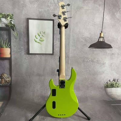 Guitare électrique à 4 cordes Stingray en vert avec White Pickguard Rosewood Fretboard fournisseur