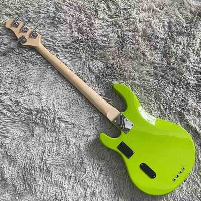 Guitare électrique à 4 cordes Stingray en vert avec White Pickguard Rosewood Fretboard fournisseur