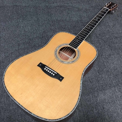 Guitare acoustique sur mesure de 41 pouces J-45 Honduras en bois, solide sur le dos fournisseur