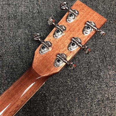 Guitare acoustique sur mesure de 41 pouces J-45 Honduras en bois, solide sur le dos fournisseur