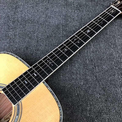 Guitare acoustique sur mesure de 41 pouces J-45 Honduras en bois, solide sur le dos fournisseur