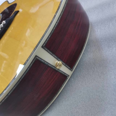 Custom Martin style OM corps solide santo arrière côté guitare acoustique 40 pouces fournisseur