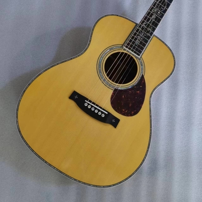 Custom Martin style OM corps solide santo arrière côté guitare acoustique 40 pouces fournisseur