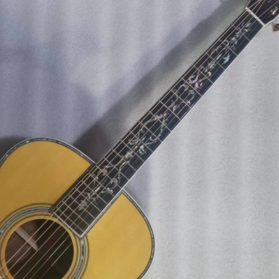 Custom Martin style OM corps solide santo arrière côté guitare acoustique 40 pouces fournisseur