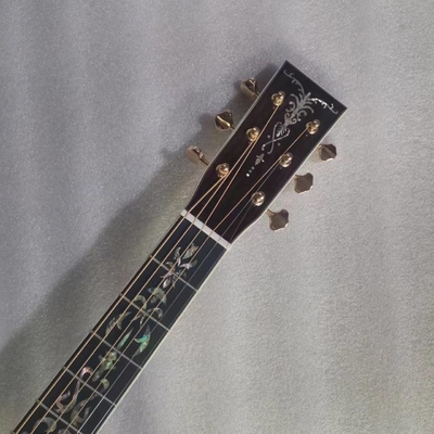 Custom Martin style OM corps solide santo arrière côté guitare acoustique 40 pouces fournisseur