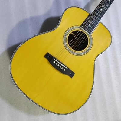 Custom Martin style OM corps solide santo arrière côté guitare acoustique 40 pouces fournisseur