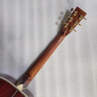 Custom Martin style OM corps solide santo arrière côté guitare acoustique 40 pouces fournisseur