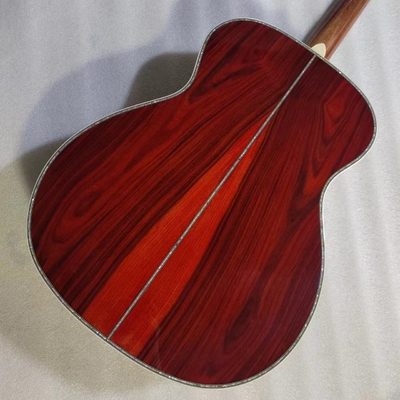 Custom Martin style OM corps solide santo arrière côté guitare acoustique 40 pouces fournisseur