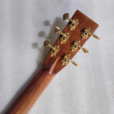 Custom Martin style OM corps solide santo arrière côté guitare acoustique 40 pouces fournisseur