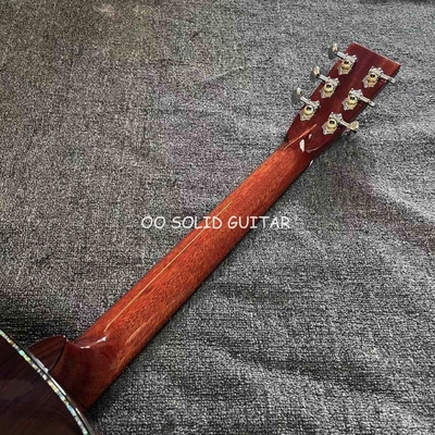 Guitare acoustique classique de salon folklorique solide en bois de rose indien 38 pouces B/S OO Corps en couleur Sunburst fournisseur