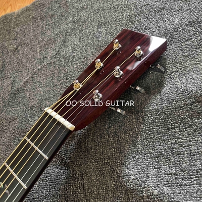 Guitare acoustique classique de salon folklorique solide en bois de rose indien 38 pouces B/S OO Corps en couleur Sunburst fournisseur