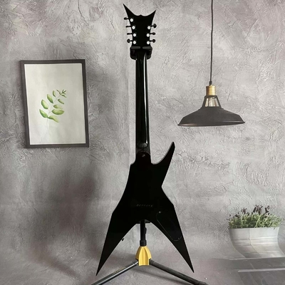 Oiseau de proie à main gauche personnalisé Guitare électrique H-H Pickup Flamed Green Burst fournisseur