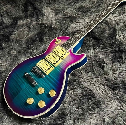 Guitare électrique à la main en acajou Corps en bois de rose Fretboard 6 cordes fournisseur