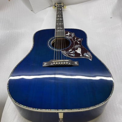 Guitare acoustique personnalisée GB-Viper Blue Dove 41 pouces D Corps Abalone fournisseur